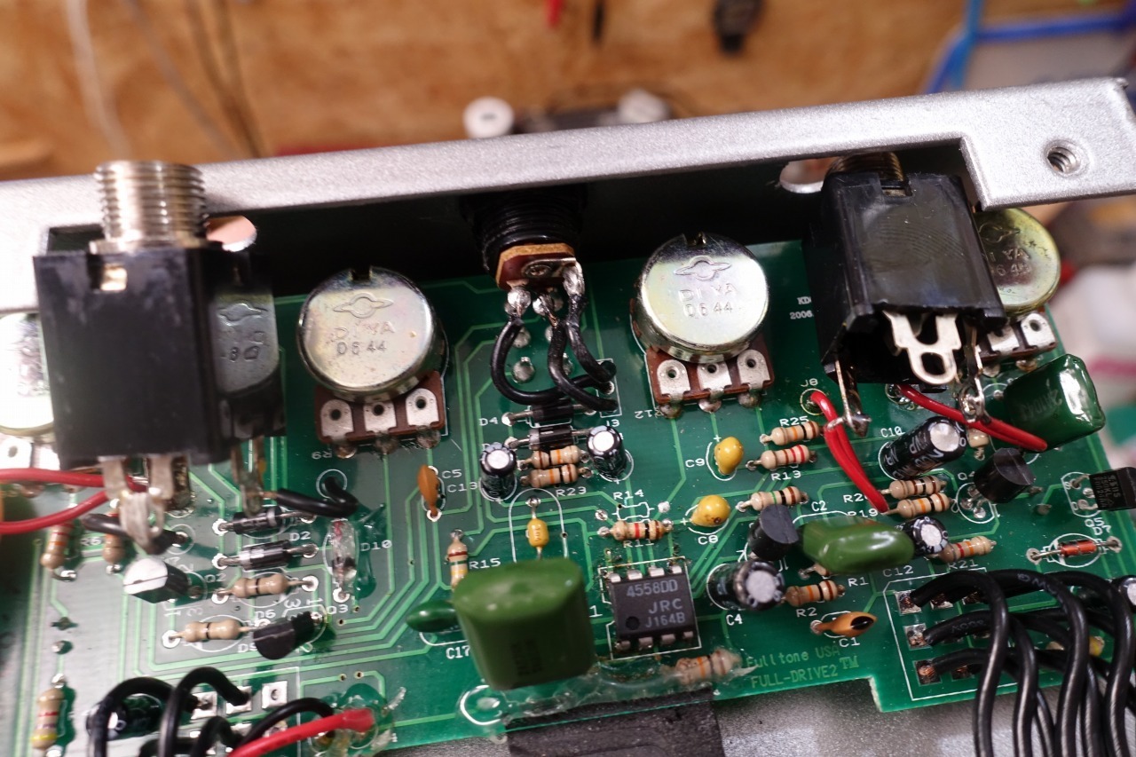 Fulltone BASS-DRIVE MOSFET（エフェクト音が出ません）」: こいち時間