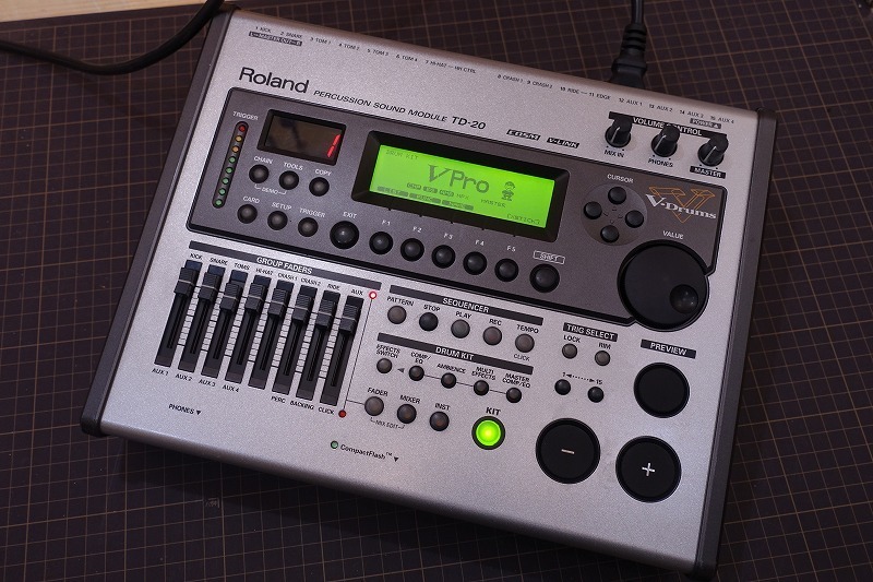 Roland TD-20（液晶が映りません）」: こいち時間 -koichizikan-