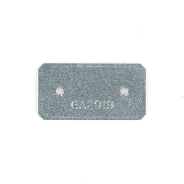 小池ガラス店 / 丁番裏板 GA2919-00 2ヶ入(トラスネジ4本付)色 : SI