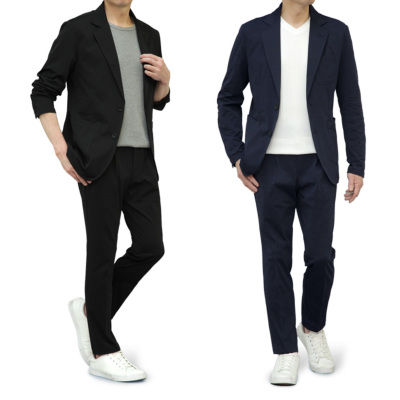 13時までのご注文で当日発送】セットアップスーツ 清涼 ストレッチ