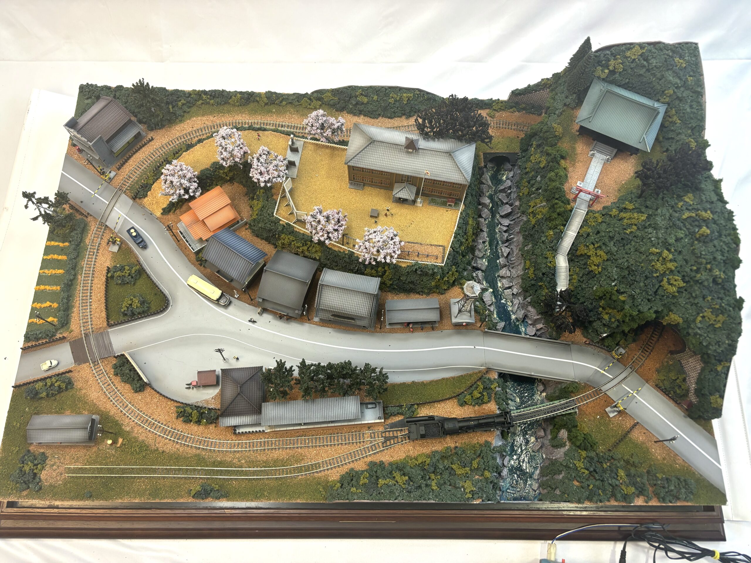 Nゲージ完成版鉄道風景模型 昭和ふるさと模型を出張買取！模型買取