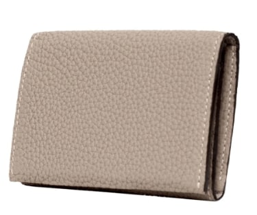 ボナベンチュラのビジネスカードケース シュリンクレザーのレビュー