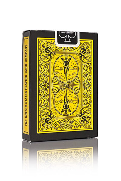 Kortlek Bicycle Reverse Yellow | Kortleksbolaget