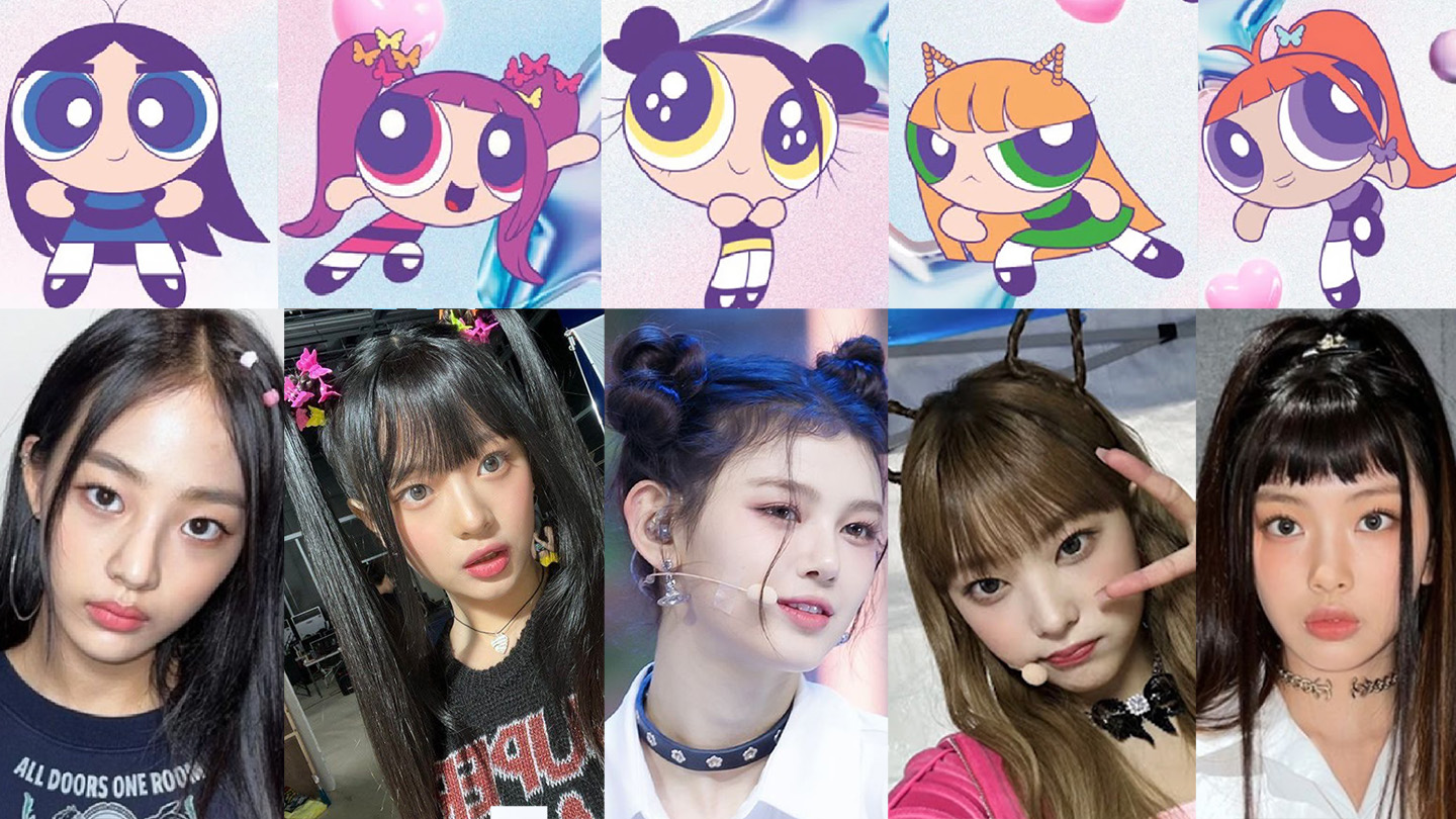 NewJeans】パワーパフガールズと公式コラボで7月カムバ！メンバーとの