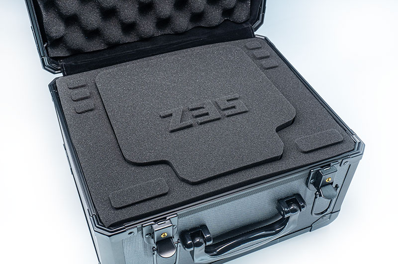 KOS32302-SEZ Mini Black V2 Aluminum Carry Case (w/Sanwa EXZES ZIII