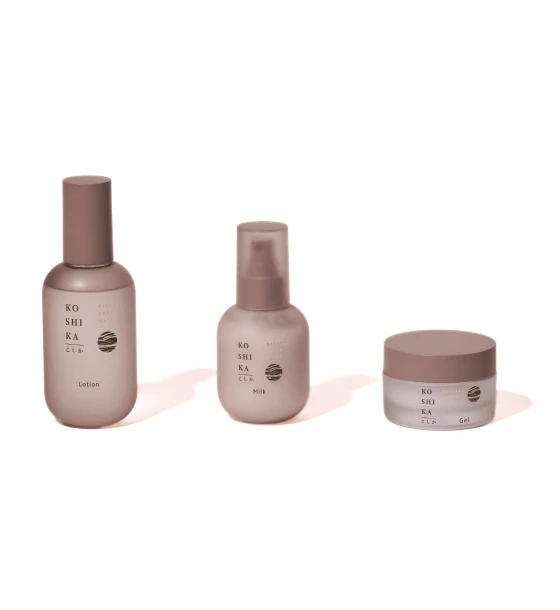 KO SHI KA スキンケアシリーズ | Lotion&Milk&Gelセット