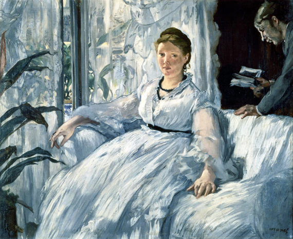 The Reading エドゥアール・マネ | 油絵複製画 | KOSH mArt 日本