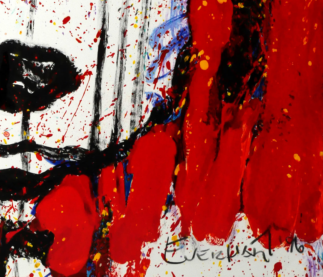 トム エバハート（TOM EVERHART）「WINTER」リトグラフ 絵画買取・販売