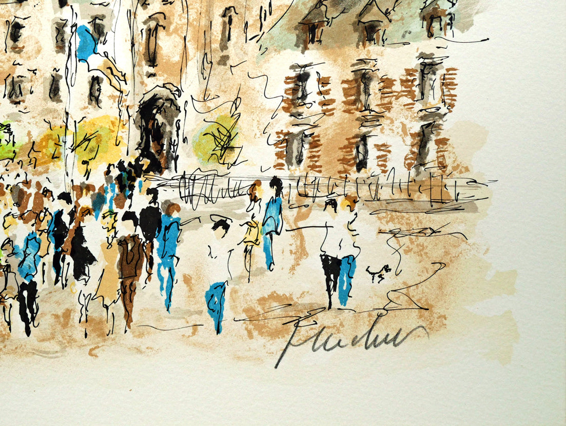 ウルバン・ウシェ（Urbain Huchet）「サンジェルマン・デ・プレ（パリ