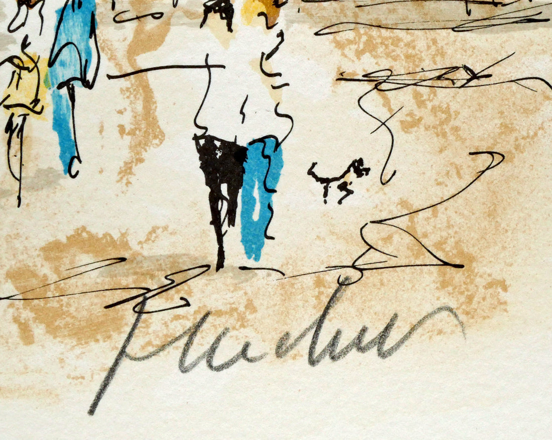 ウルバン・ウシェ（Urbain Huchet）「サンジェルマン・デ・プレ（パリ