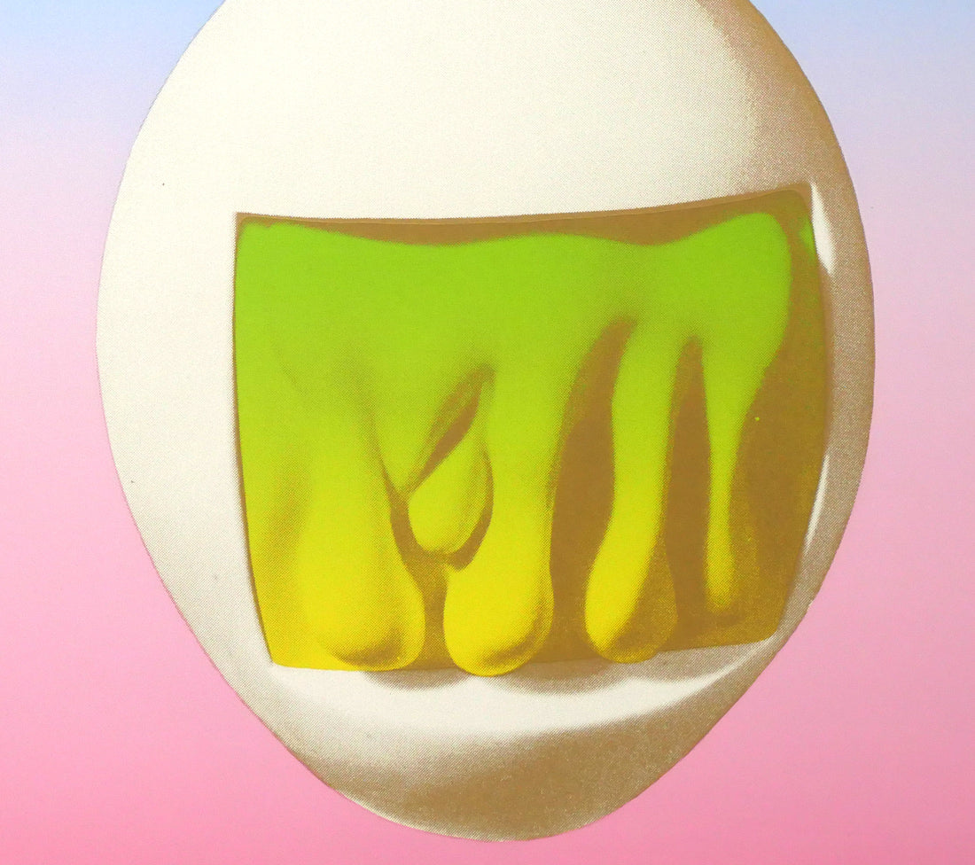 安田侃「二つの顔」シルクスクリーン版画 絵画買取・販売の小竹美術