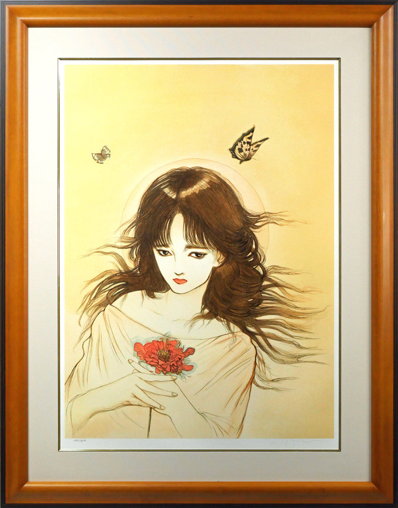 天野喜孝「アーマー（FF6 魔導アーマー ティナ）」リトグラフ 絵画買取