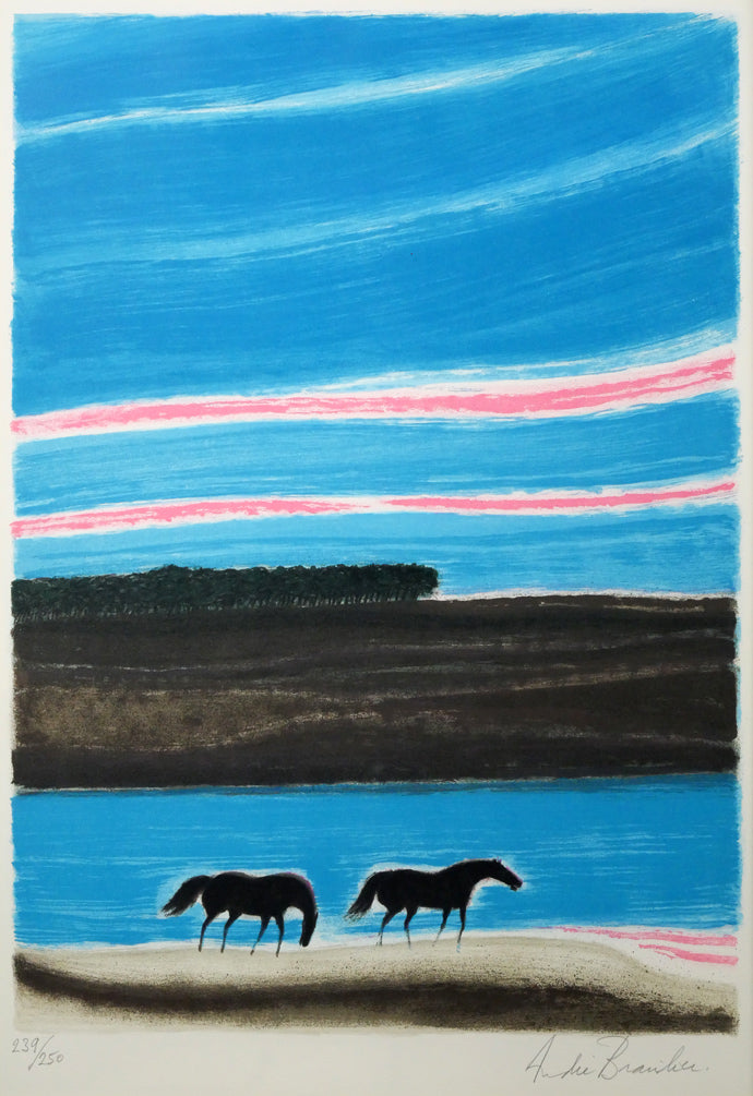 アンドレ ブラジリエ（Andre Brasilier）「夜：『ハーモニー』より