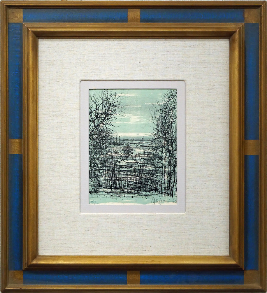 ジャン・カルズー(Jean CARZOU)「ファンタジー（マンドリン奏者