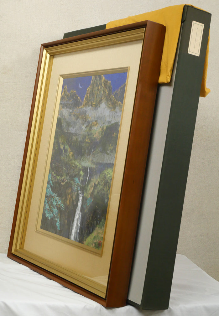 後藤純男「深山浄韻」日本画・P10号 絵画買取・販売の小竹美術