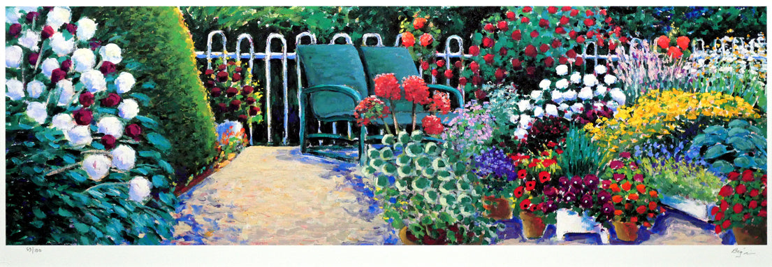 ギィ ベガン（Guy Begin）「モン・ジャルダン・エテ（夏の庭