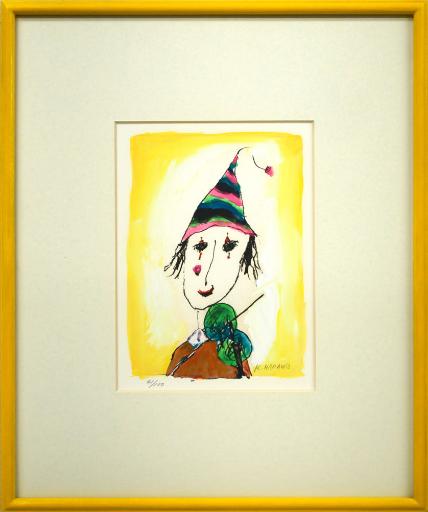 塙賢三「サーカス」油絵・SM 絵画買取・販売の小竹美術