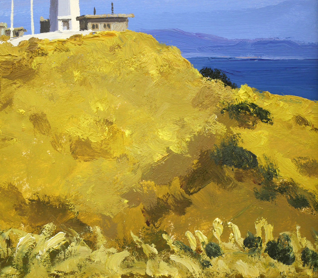 樋口洋「剱崎（三浦半島）」油絵・色紙 絵画買取・販売の小竹美術