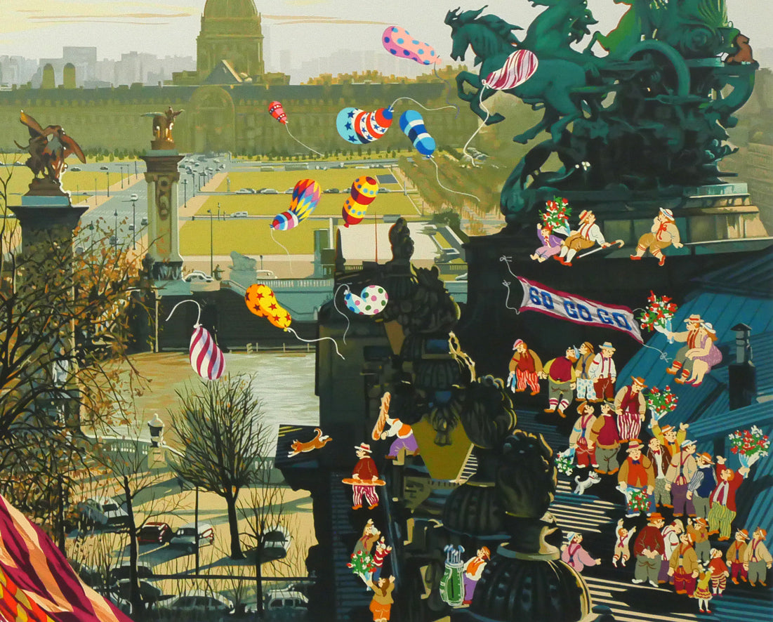 山形博導（ヒロヤマガタ）「家路」シルクスクリーン版画 絵画買取