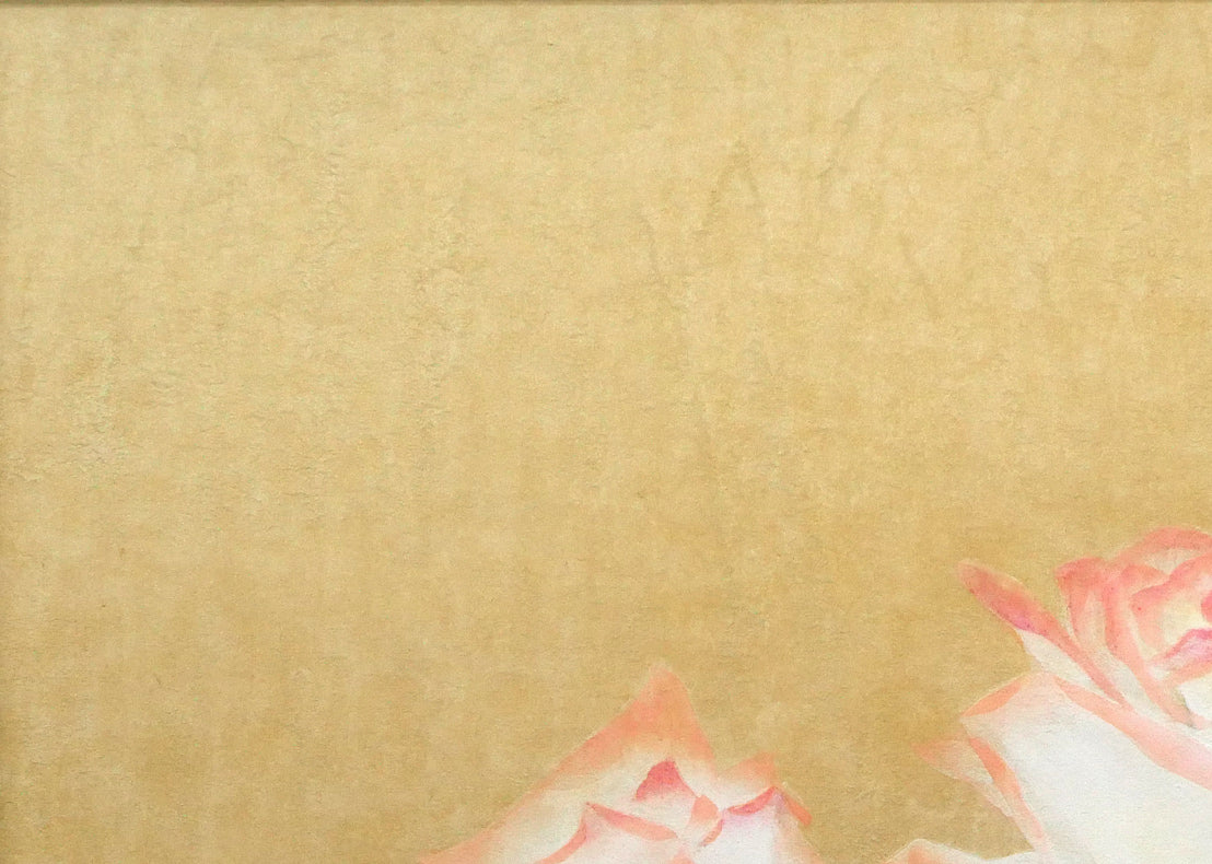 岩橋英遠「長春」日本画・P8号 絵画買取・販売の小竹美術