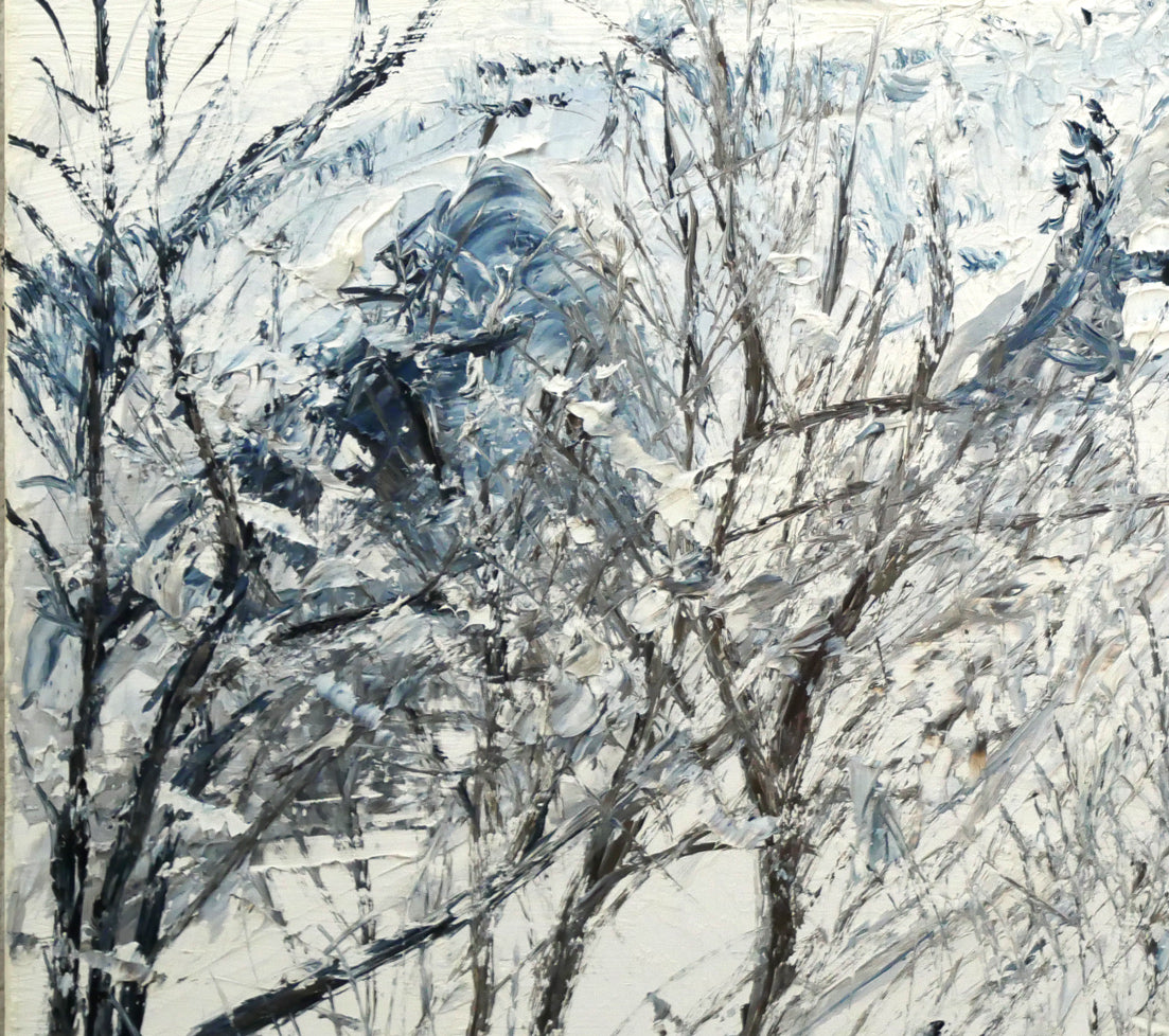 川瀬明子「幾星霜」油絵・F6号 絵画買取・販売の小竹美術