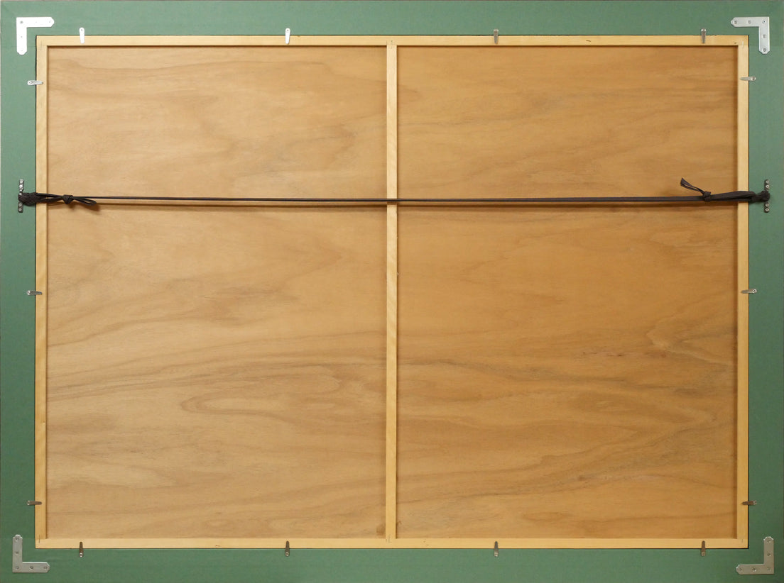 小暮真望「静翠（長野県 上高地 田代池）」シルクスクリーン版画・30号