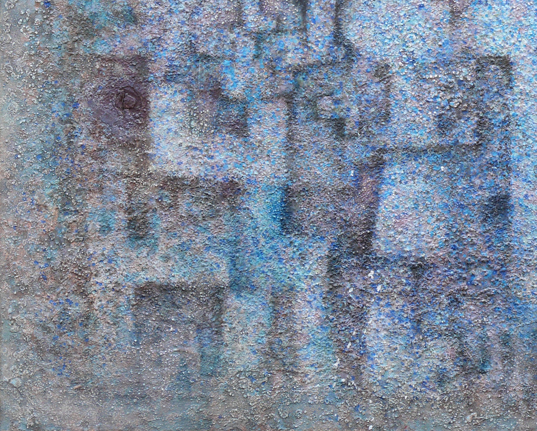 熊谷明宏「腐蝕地帯」油絵・F100号 絵画買取・販売の小竹美術