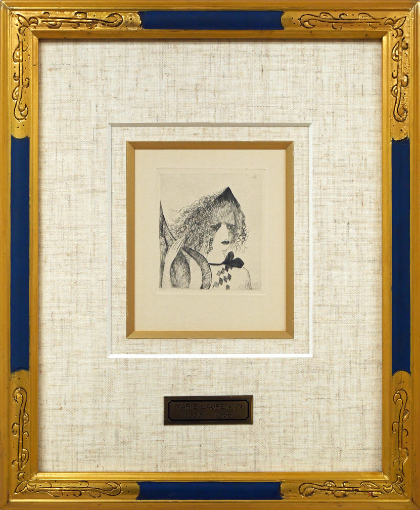 マリー ローランサン（Marie Laurencin）「椿姫・9」リトグラフ 絵画