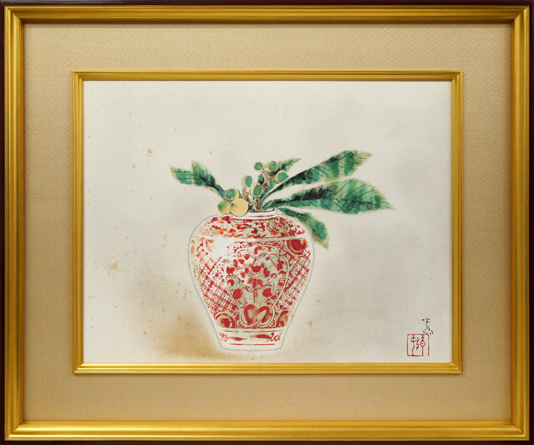 山下清「富田林の花火」リトグラフ 絵画買取・販売の小竹美術