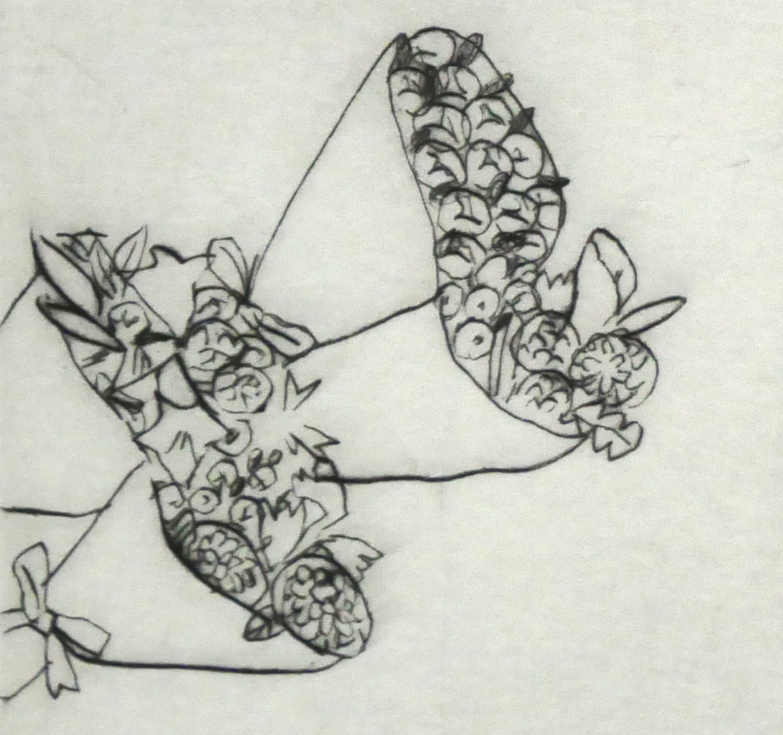 大橋歩「アンコールの軽やかな音色」銅版画 絵画買取・販売の小竹美術