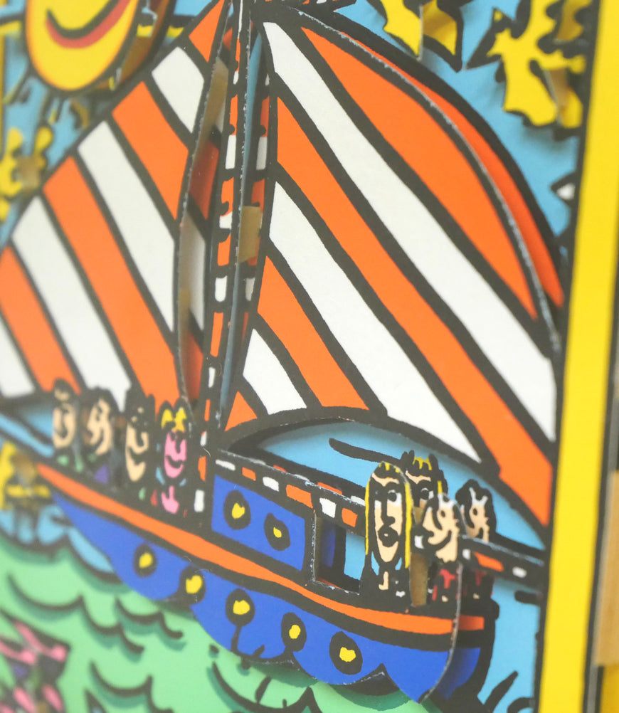 ジェームス・リジィ（JAMES RIZZI）「SMOOTH SAILING」3Dシルク