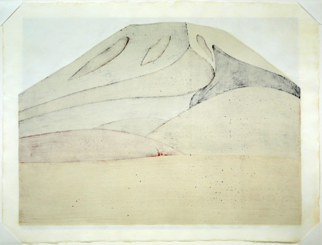 斎藤清「霊峰（17）秋（A）」木版画 絵画買取・販売の小竹美術