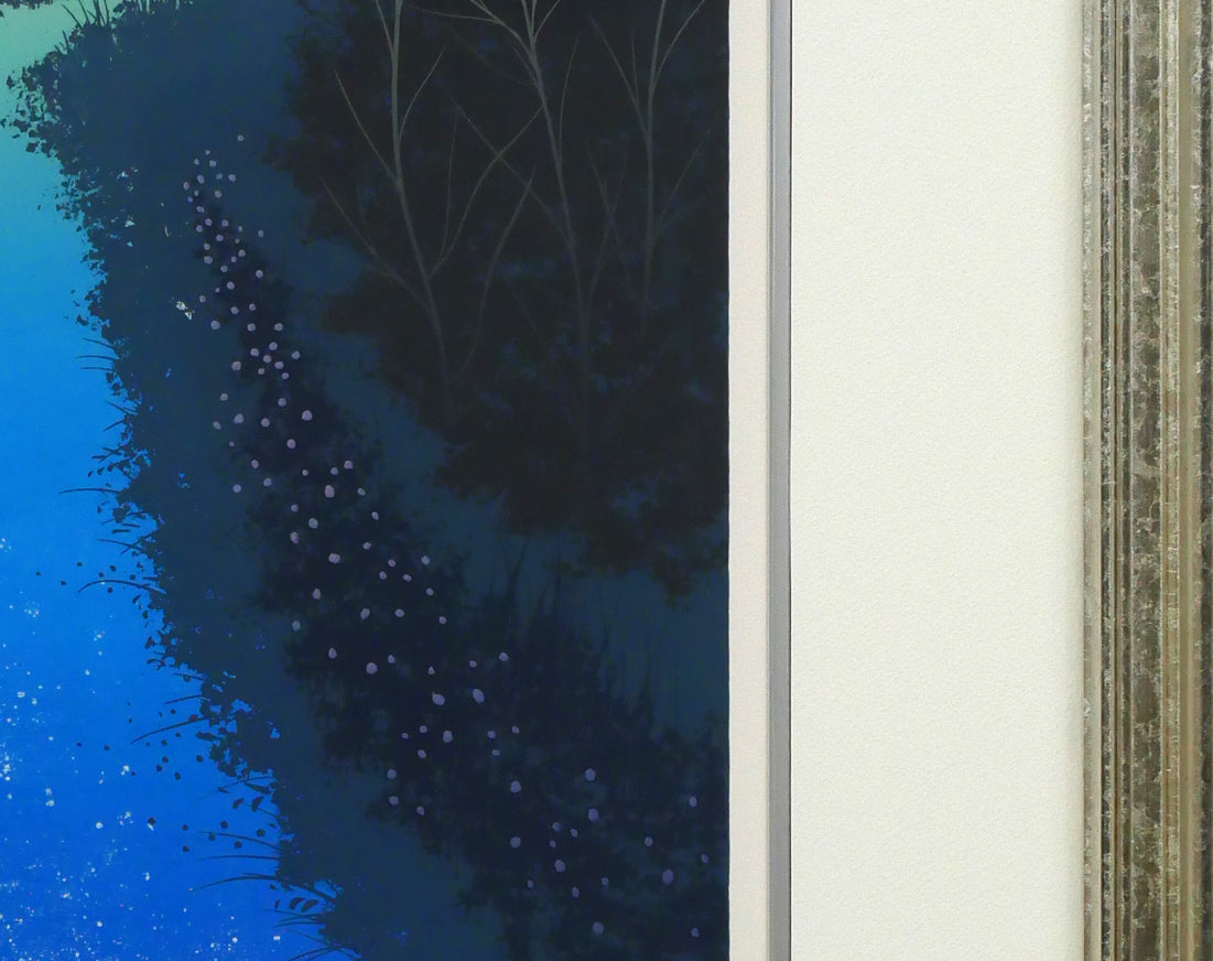 千住博「水」リトグラフ 絵画買取・販売の小竹美術