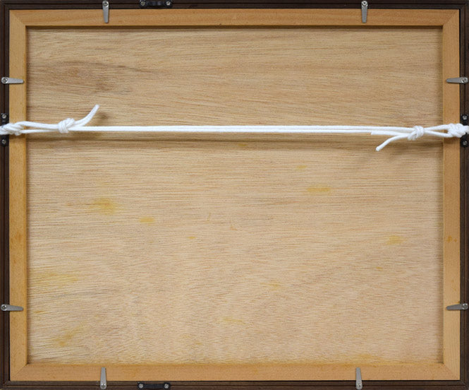 清水敦「水芭蕉」銅版画（カラーメゾチント） 絵画買取・販売の小竹美術