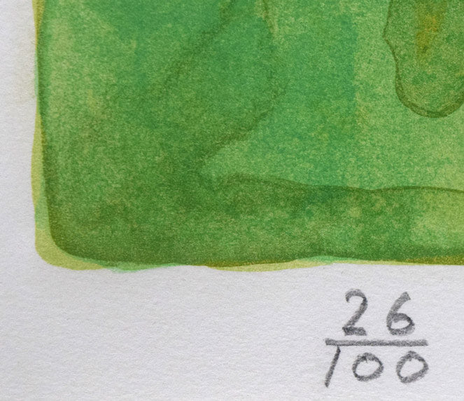 鈴木信太郎「人形」リトグラフ 絵画買取・販売の小竹美術