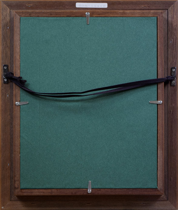 山崎翠祥「薔薇（木製額）」油絵・SM 絵画買取・販売の小竹美術