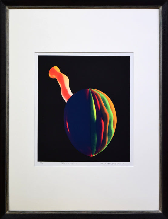 大沢昌助「水田のあたり」リトグラフ 絵画買取・販売の小竹美術