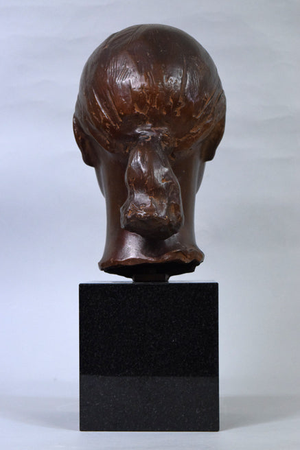 舟越保武「ローラ」ブロンズ作品・共箱 絵画買取・販売の小竹美術