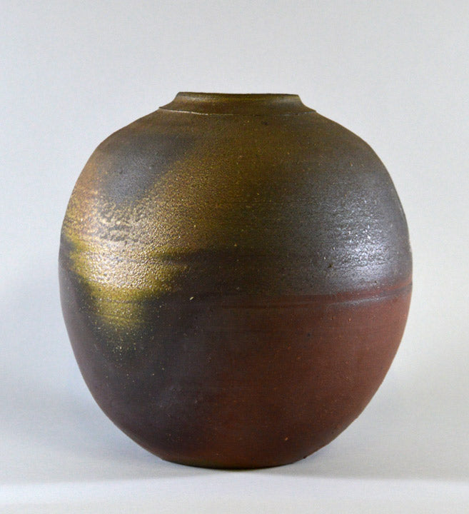 藤原雄「備前壺」共箱 絵画買取・販売の小竹美術