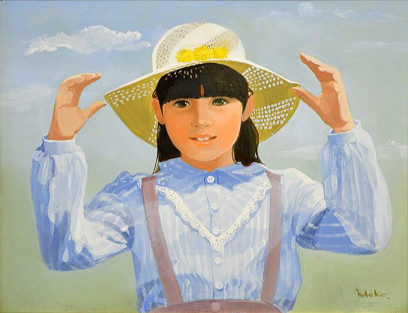 たんぽぽの帽子 絵画買取・販売の小竹美術