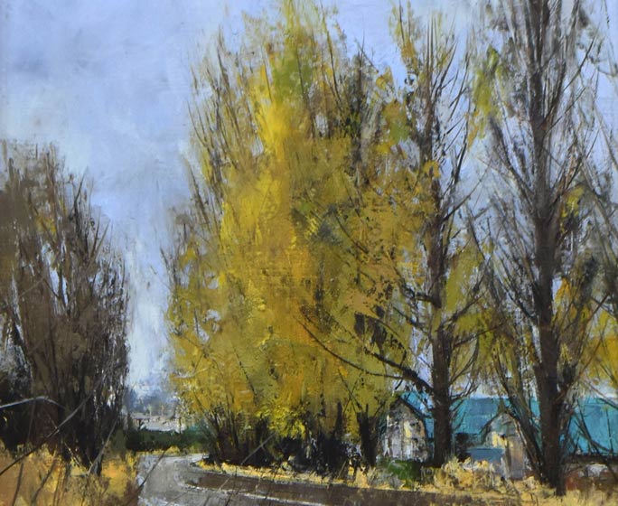 ☆五十畑勝吉☆「初夏 厳美渓」油絵F6 ◇一枚の繪取り扱い画家◇新品額