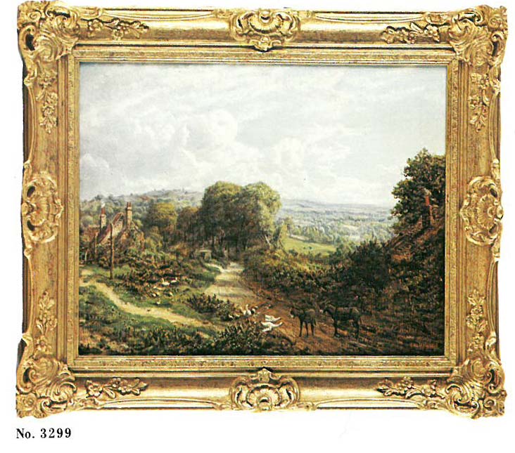 ジョージ W モート（GEORGE WILLIAM MOTE）「群れを気遣う羊飼い（19