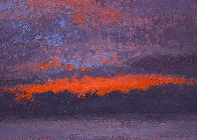 木村訓丈「夕立ちの後」油絵・F8号 絵画買取・販売の小竹美術