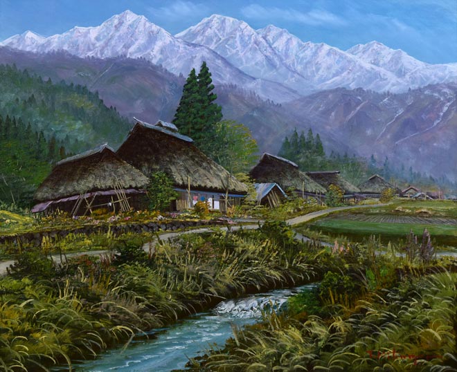 白馬山麓の里（長野） 絵画買取・販売の小竹美術
