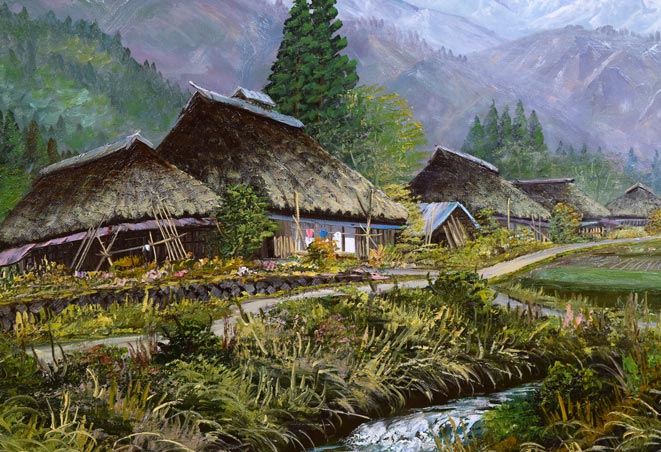 白馬山麓の里（長野） 絵画買取・販売の小竹美術