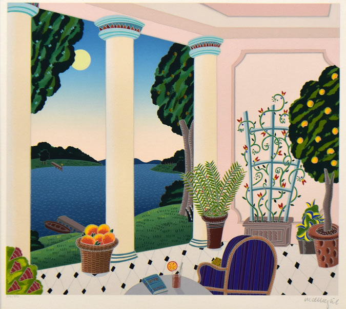 トーマス マックナイト(Thomas McKNIGHT)「プランテーション」シルク