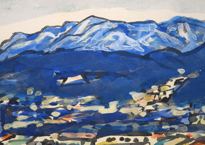 松島正幸「風景画」水彩画・色紙 絵画買取・販売の小竹美術