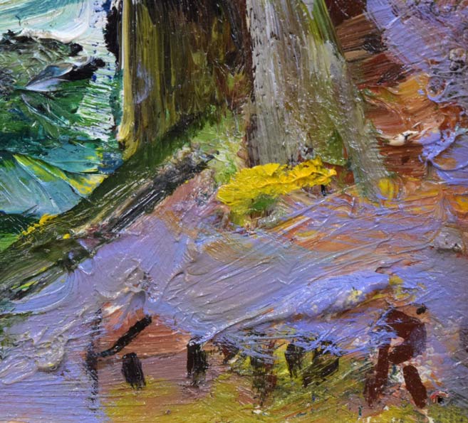 秋の奥入瀬渓流 絵画買取・販売の小竹美術