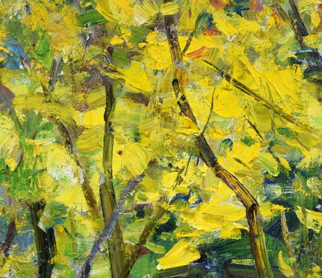 秋の奥入瀬渓流 絵画買取・販売の小竹美術