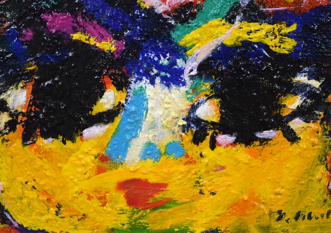 村元俊郎「セニョリータ」油絵・F6号 絵画買取・販売の小竹美術